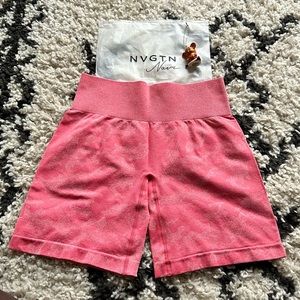 ✨NVGTN Pink Camo Seamless Shorts